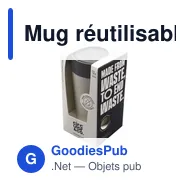 Mug réutilisable personnalisable Circular&Co avec logo - Miniature 10