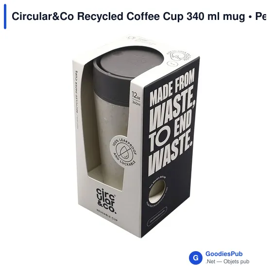 Mug réutilisable personnalisable Circular&Co avec logo - Image 10
