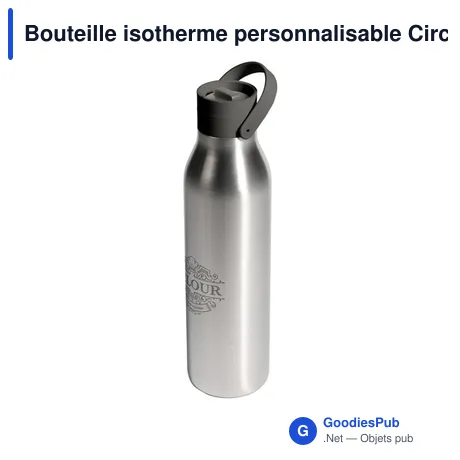 Bouteille isotherme personnalisable Circular&Co 750 ml avec logo