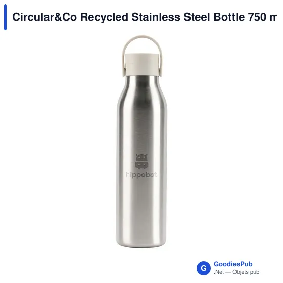 Bouteille isotherme personnalisable Circular&Co 750 ml avec logo - Image 11