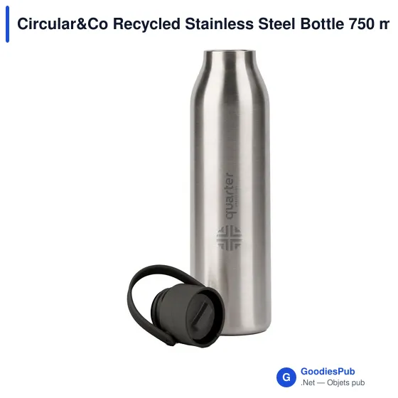 Bouteille isotherme personnalisable Circular&Co 750 ml avec logo - Image 3