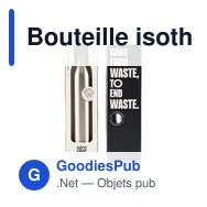 Bouteille isotherme personnalisable Circular&Co 750 ml avec logo - Miniature 4