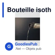 Bouteille isotherme personnalisable Circular&Co 750 ml avec logo - Miniature 5