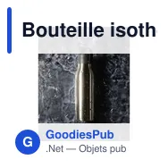 Bouteille isotherme personnalisable Circular&Co 750 ml avec logo - Miniature 6