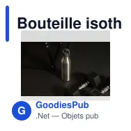 Bouteille isotherme personnalisable Circular&Co 750 ml avec logo - Miniature 7