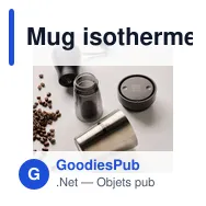Mug isotherme personnalisable en acier inoxydable recyclé - Circular&Coavec logo - Miniature 11