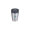 Variante noir - Mug isotherme personnalisable en acier inoxydable recyclé - Circular&Coavec logo