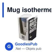 Mug isotherme personnalisable Circular&Co avec logo - Miniature 3