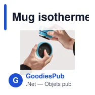Mug isotherme personnalisable Circular&Co avec logo - Miniature 4