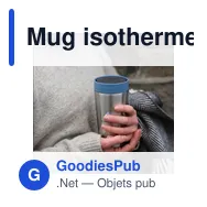 Mug isotherme personnalisable Circular&Co avec logo - Miniature 6