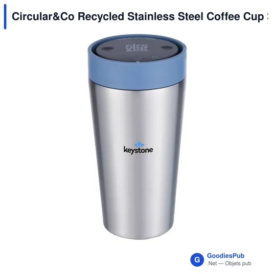 Mug isotherme personnalisable Circular&Co avec logo - Image 7
