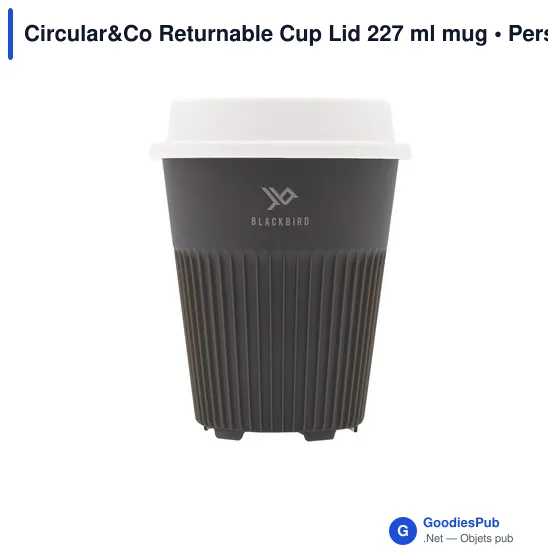 Gobelet réutilisable personnalisable Circular&Co avec logo - Image 7