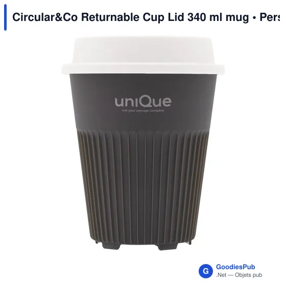 Gobelet réutilisable personnalisable avec logo - Circular&Co 340 ml - Image 12