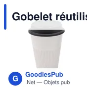 Gobelet réutilisable personnalisable avec logo - Circular&Co 340 ml - Miniature 6