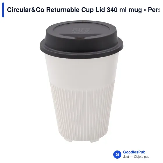 Gobelet réutilisable personnalisable avec logo - Circular&Co 340 ml - Image 6