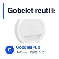 Gobelet réutilisable personnalisable avec logo - Circular&Co 340 ml - Miniature 10