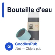 Bouteille d'eau personnalisable Circular&Co 600 ml avec logo - Miniature 11