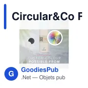 Bouteille d'eau personnalisable Circular&Co 600 ml avec logo - Miniature 4