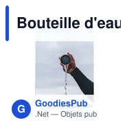 Bouteille d'eau personnalisable Circular&Co 600 ml avec logo - Miniature 9