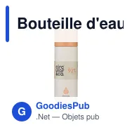 Bouteille d'eau personnalisable Circular&Co 600 ml avec logo - Miniature 10