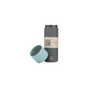 Variante noir - Bouteille d'eau personnalisable Circular&Co 600 ml avec logo