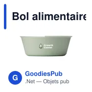 Bol alimentaire personnalisable CirculBowl avec couvercle - 1200 mlavec logo - Miniature 10