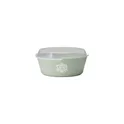 Variante vert forêt moyen - Bol alimentaire personnalisable CirculBowl avec couvercle - 1200 mlavec logo