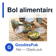 Bol alimentaire personnalisable CirculBowl avec couvercle - 800 mlavec logo - Miniature 12