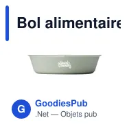 Bol alimentaire personnalisable CirculBowl avec couvercle - 800 mlavec logo - Miniature 3