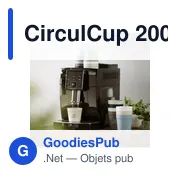 Gobelet réutilisable personnalisable CirculCup 200 ml avec logo - Miniature 3