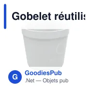 Gobelet réutilisable personnalisable CirculCup 200 ml avec logo - Miniature 10