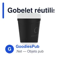 Gobelet réutilisable personnalisable CirculCup 300 ml avec logo - Miniature 11