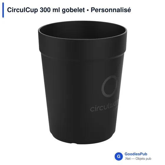Gobelet réutilisable personnalisable CirculCup 300 ml avec logo - Image 11