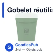 Gobelet réutilisable personnalisable CirculCup 300 ml avec logo - Miniature 4