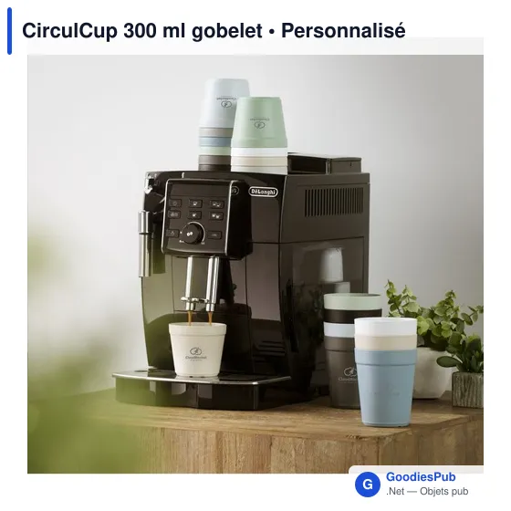 Gobelet réutilisable personnalisable CirculCup 300 ml avec logo - Image 9