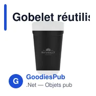 Gobelet réutilisable personnalisable CirculCup 400 ml - logo possible - Miniature 6