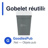 Gobelet réutilisable personnalisable CirculCup 400 ml - logo possible - Miniature 10