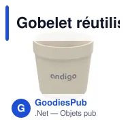 Gobelet réutilisable personnalisable CirculCup 80 ml avec logo - Miniature 5