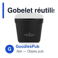 Gobelet réutilisable personnalisable CirculCup 80 ml avec logo - Miniature 7