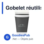 Gobelet réutilisable personnalisable CirculCup Basic 280 ml avec logo - Miniature 10
