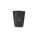 Variante noir - Gobelet réutilisable personnalisable CirculCup Basic 280 ml avec logo