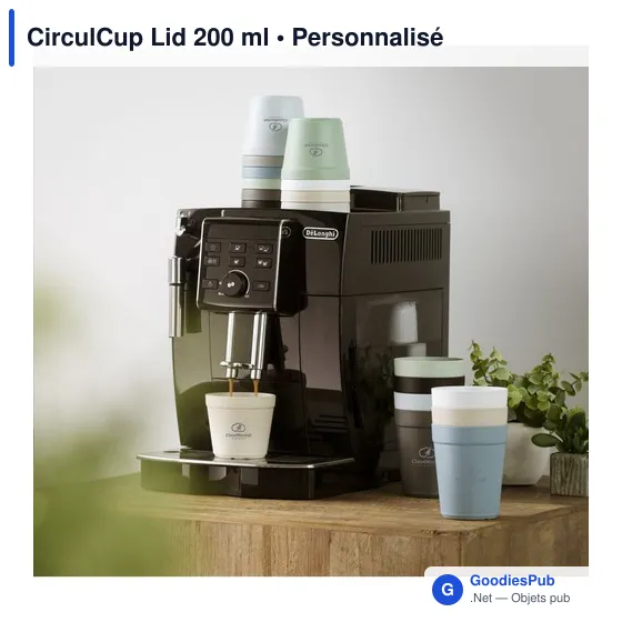 Gobelet réutilisable personnalisable CirculCup Lid 200 ml avec logo - Image 11