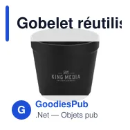 Gobelet réutilisable personnalisable CirculCup Lid 200 ml avec logo - Miniature 12