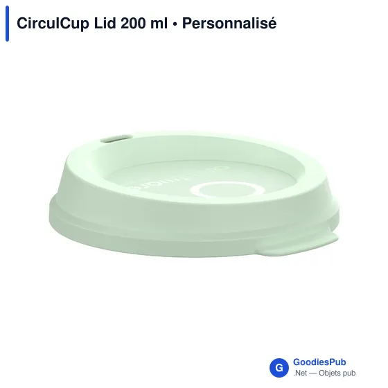 Gobelet réutilisable personnalisable CirculCup Lid 200 ml avec logo - Image 3