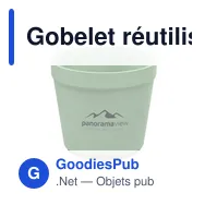 Gobelet réutilisable personnalisable CirculCup Lid 200 ml avec logo - Miniature 5