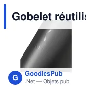 Gobelet réutilisable personnalisable CirculCup Lid 200 ml avec logo - Miniature 7