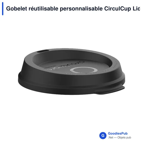 Gobelet réutilisable personnalisable CirculCup Lid 200 ml avec logo - Image 8