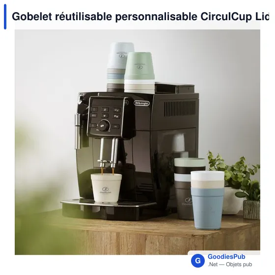 Gobelet réutilisable personnalisable CirculCup Lid 300 ml avec logo - Image 12