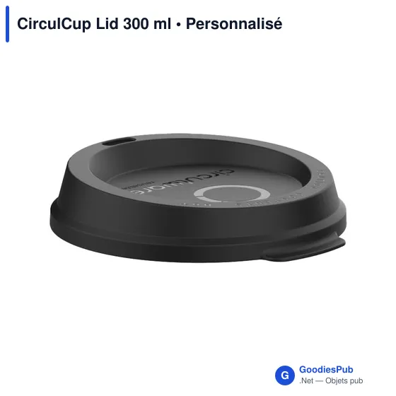 Gobelet réutilisable personnalisable CirculCup Lid 300 ml avec logo - Image 4