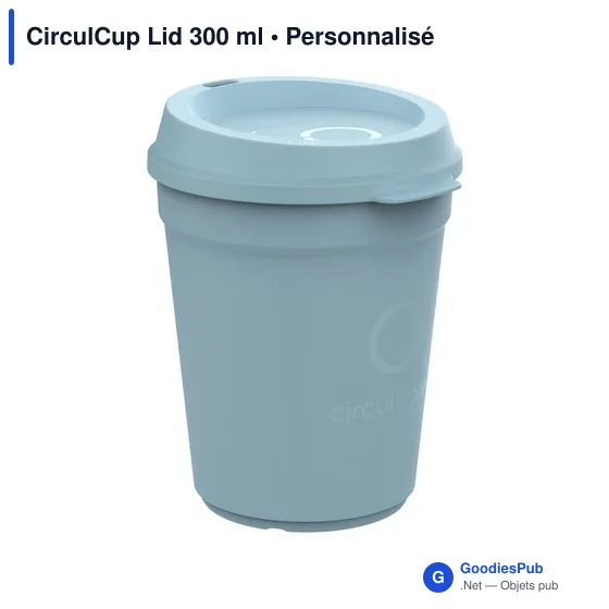 Gobelet réutilisable personnalisable CirculCup Lid 300 ml avec logo - Image 8